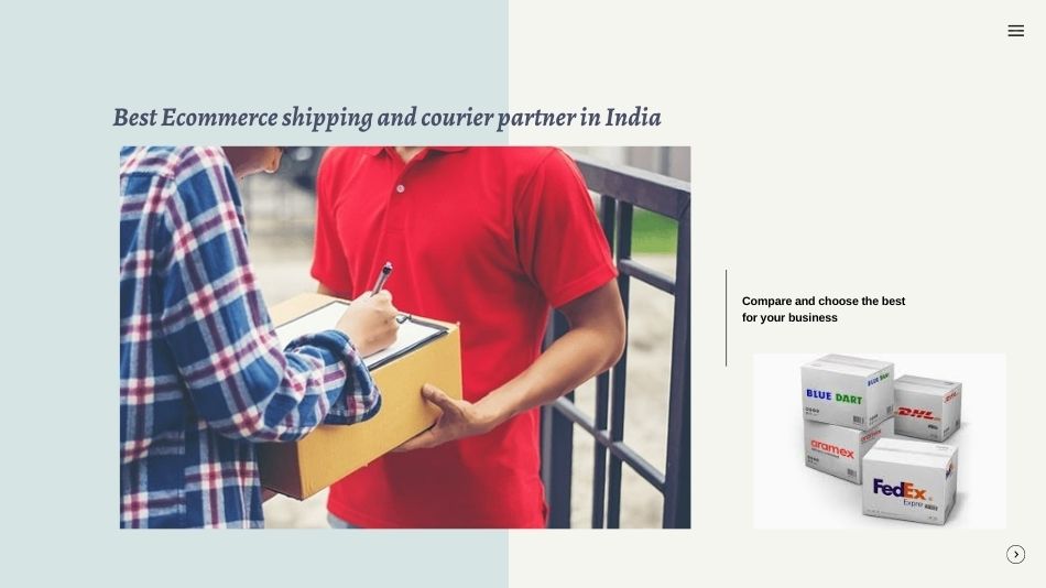 Best Ecommerce Shipping And Courier Partner In India